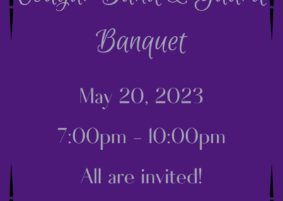 22-23 Cougar Band & Guard Banquet